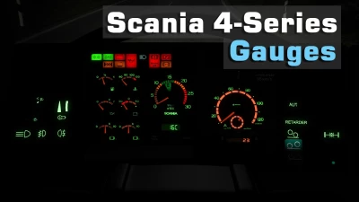Scania 4-Series Gauges v2.0