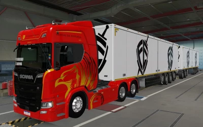 SKIN OWNED TRAILERS SCS ESCUDO FÉ 1.42