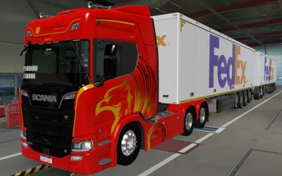 SKIN OWNED TRAILERS SCS FEDEX 1.42