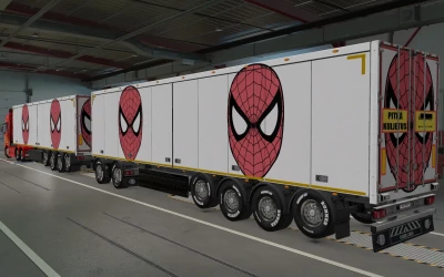 SKIN OWNED TRAILERS SCS SPIDER-MAN 1.42