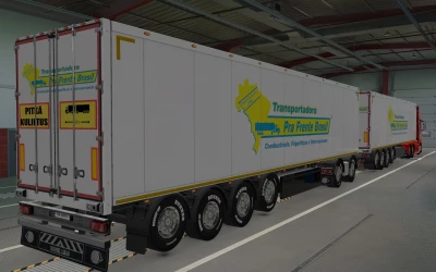SKIN OWNED TRAILERS SCS TRANSPORTADORA PRA FRENTE BRASIL 1.42
