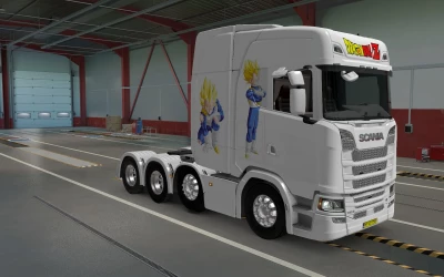 SKIN SCANIA S 2016 8X4 VEGETA WHITE 1.42
