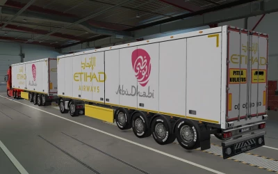 SKIN SCS TRAILERS ETIHAD AIRWAYS BY RODONITCHO MODS 1.42