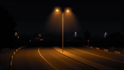 Street Lamps with fog 1.42
