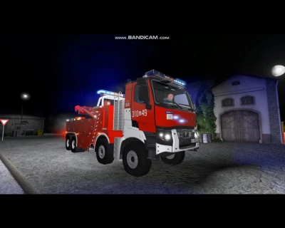 Wóz Ratownictwa Drogowego Renault K460 SCRd JRG10 Warszawa v2.0