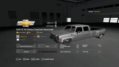 1979 CHEVROLET SILVERADO SLAMMED AND REGULAR PACK v1.0