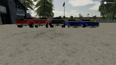 1979 CHEVROLET SILVERADO SLAMMED AND REGULAR PACK v1.0