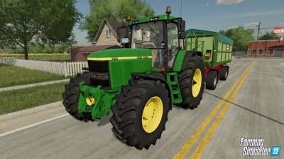 About the AI worker in Farming Simulator 22 v1.0