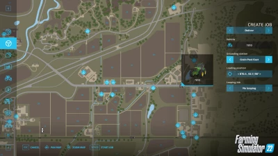 About the AI worker in Farming Simulator 22 v1.0