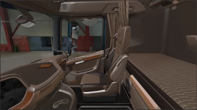 Beige Interior for DAF XG 2021 v0.9