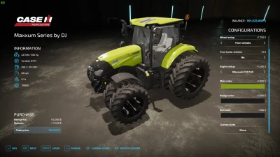 CaseIH Maxxum 145 CVX by DJ Modding v1.0.0.0