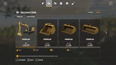 Cat 320 NextGen v1.0.0.0