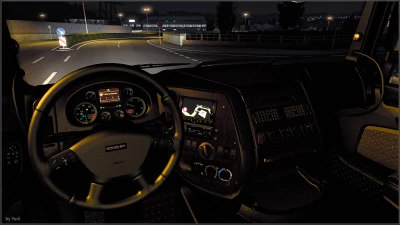 Dark Interior for DAF XF 105 v3.3