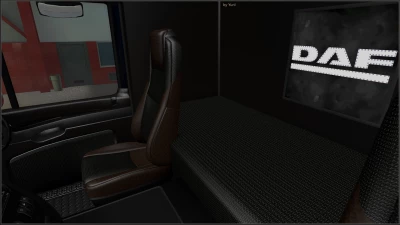 Dark Interior for DAF XF 105 v3.3