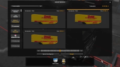 DHL MB Aerodynamic Trailer skin 1.42