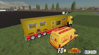 FS19 Mercedes PINDER By BOB51160 v3.0.0.0