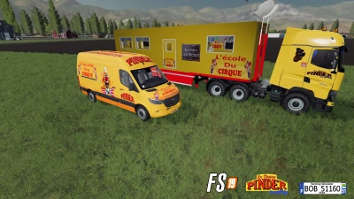 FS19 Mercedes PINDER By BOB51160 v3.0.0.0