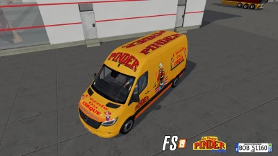 FS19 Mercedes PINDER By BOB51160 v3.0.0.0