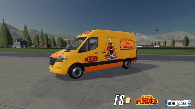 FS19 Mercedes PINDER By BOB51160 v3.0.0.0