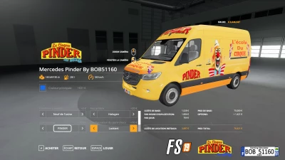 FS19 Mercedes PINDER By BOB51160 v3.0.0.0