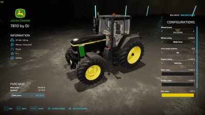 John Deere 7810 by DJ Modding v1.0.0.0