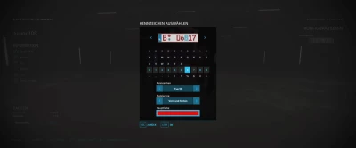 LICENSE PLATE DE v1.0.0.0