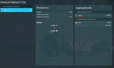 Lime production v1.0.0.0