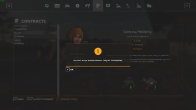 Limited Daily Income v1.0.0.0