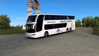 Marcopolo G6 1800 DD VOLVO BUS MOD - v2.0 ATS 1.42