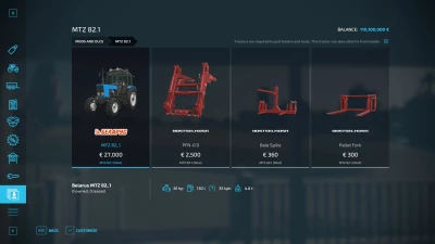 MTZ 82.1 Tractor v1.0.0.0