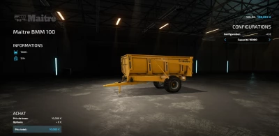 Pack Bennes Maitre V1.0.0.0