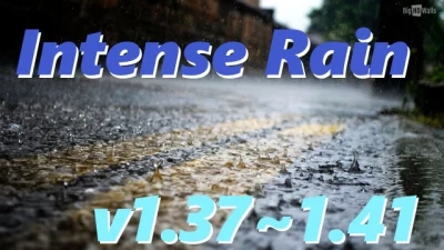 Realistic Intense Rain v2.2