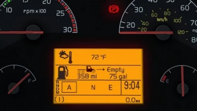 Realistic Volvo VNL Dashboard Computer 1.42