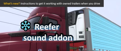 Reefer trailer sound addon ETS2 v1.0.3
