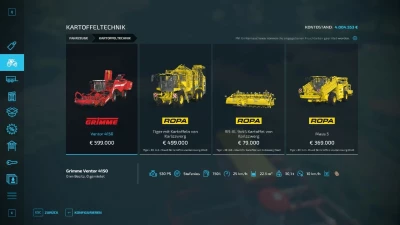 Ropa Set Potato v1.0.0.0