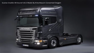 Scania V8 Sound V.8.5 Crackle Edition 1.42.x