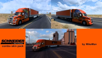 Schneider National combo skin pack v1.0