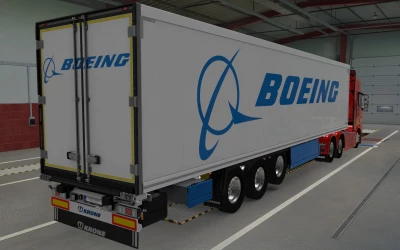 SKIN SCS TRAILER KRONE COOL LINER BOEING 1.42