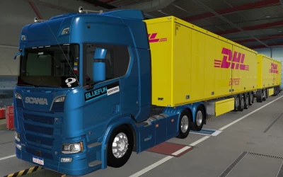 SKIN SCS TRAILERS DHL EXPRESS 1.43