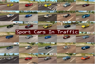 Sport Cars Traffic Pack by TrafficManiac v9.3