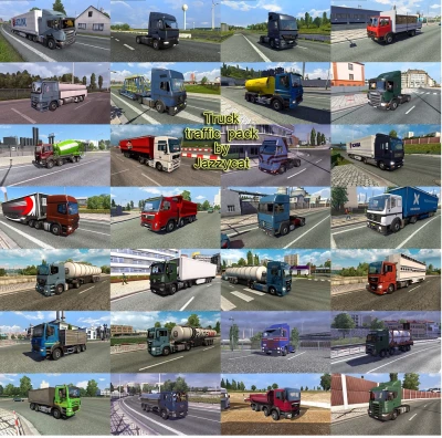 Truck Traffic Pack by Jazzycat v6.1
