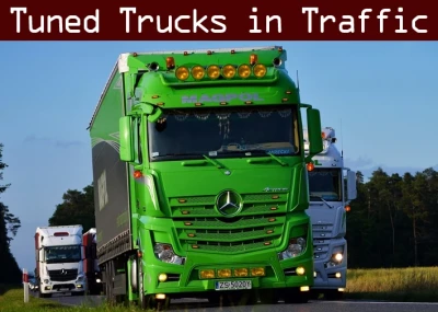Tuned Truck Traffic Pack by TrafficManiac v3.6