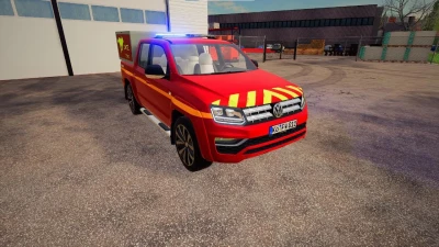 Volkswagen firefighter dog unit v1.0