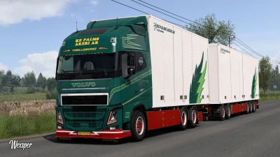 Volvo FH16 2012 KE Palms Akeri AB SkinPack v1.0