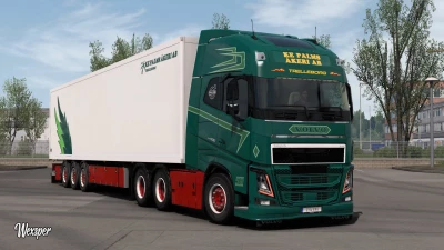 Volvo FH16 2012 KE Palms Akeri AB SkinPack v1.0
