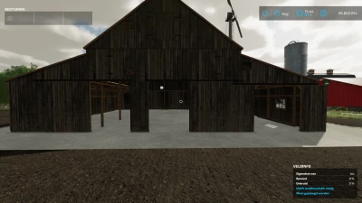 Wooden Barn in White, Red, Brown or Blue v1.0