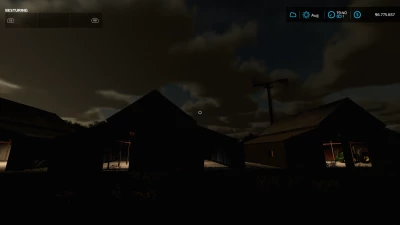 Wooden Barn in White, Red, Brown or Blue v1.0