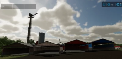 WOODEN OPEN GARAGE (WHITE, BROWN, RED AND BLUE) v1.1.0.0