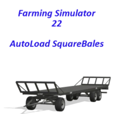 Autoloading Square Bale Trailer v1.0.0.0