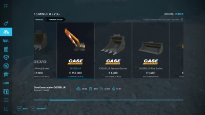 CASE CX250D Long Reach Excavator v1.0.0.0